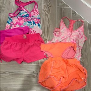 Size 14 girls swimsuits